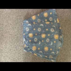 Sun & Moon Denim Skort
